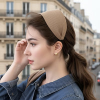 bandeau-cheveux-cote-beige-rib